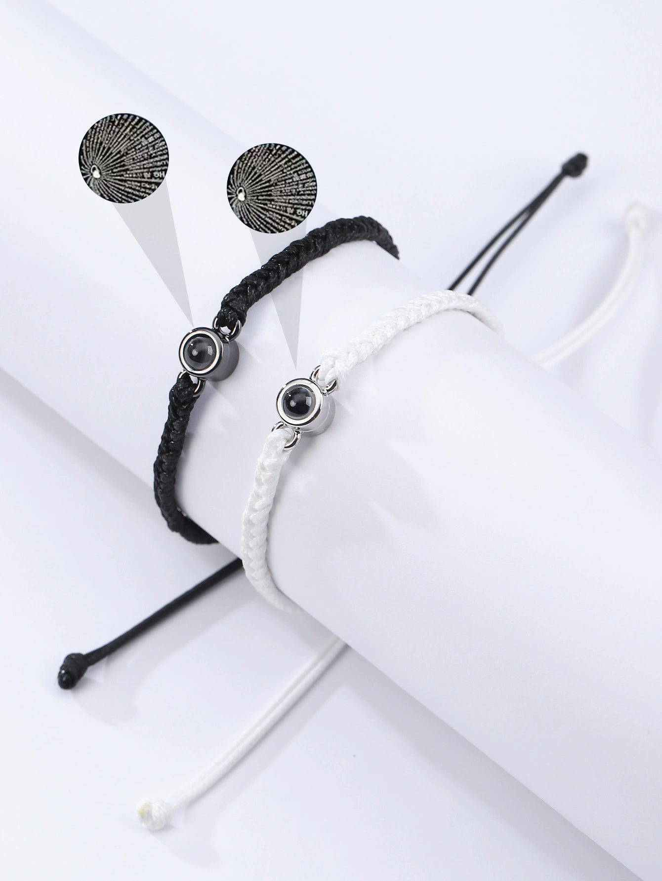 Personalized Circle Photo Bracelet