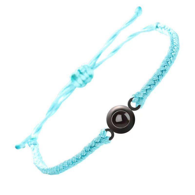 Personalized Circle Photo Bracelet