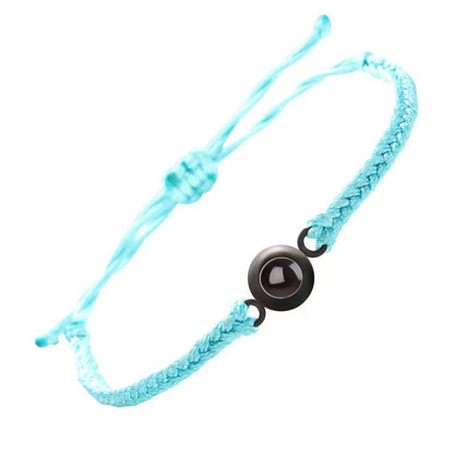 Personalized Circle Photo Bracelet