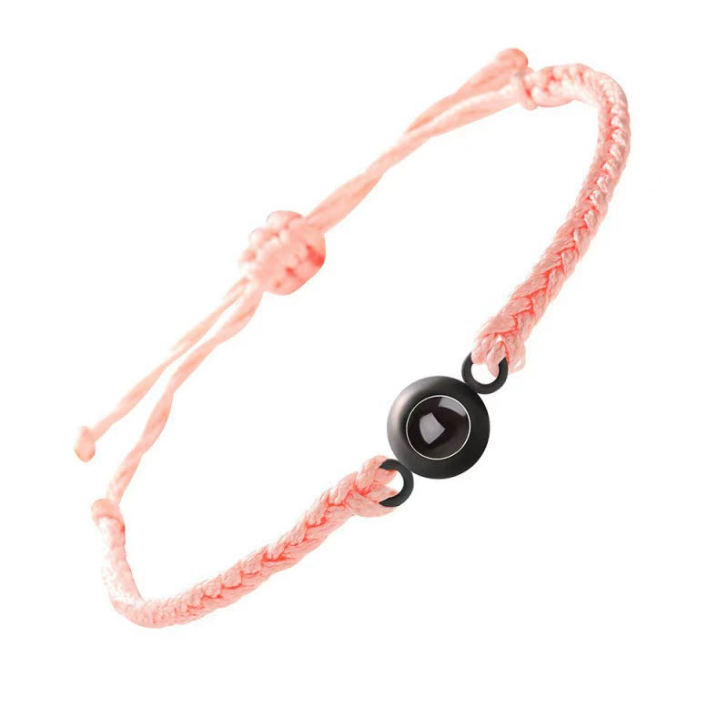 Personalized Circle Photo Bracelet