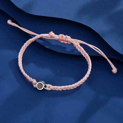 Personalized Circle Photo Bracelet