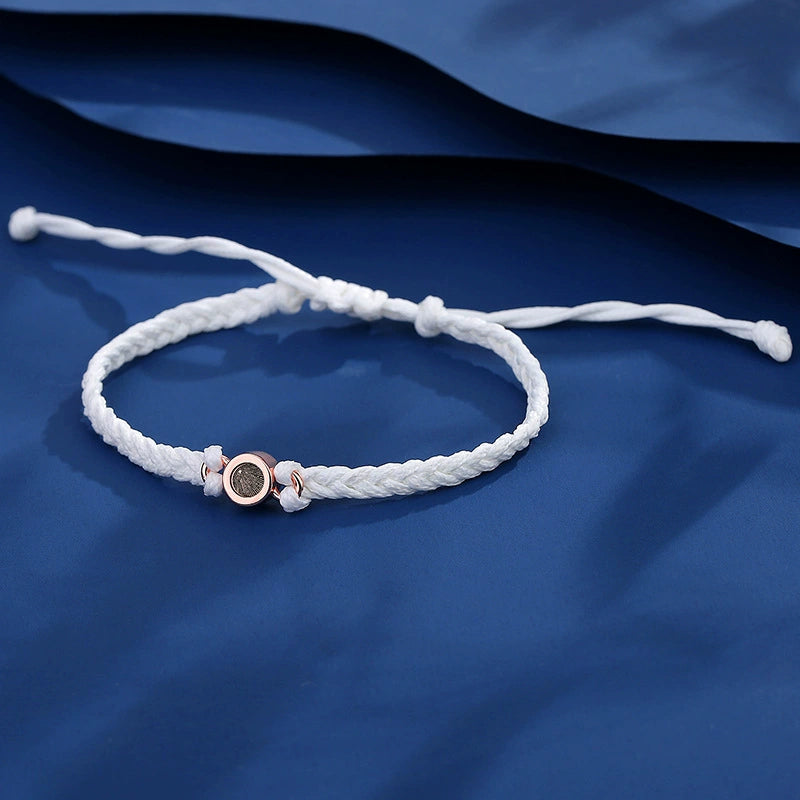 Personalized Circle Photo Bracelet