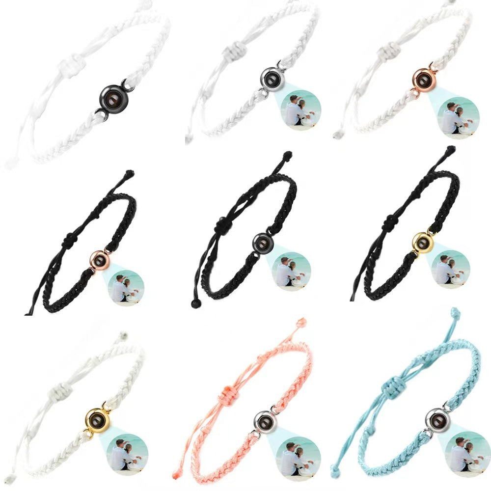 Personalized Circle Photo Bracelet