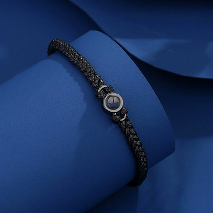 Personalized Circle Photo Bracelet